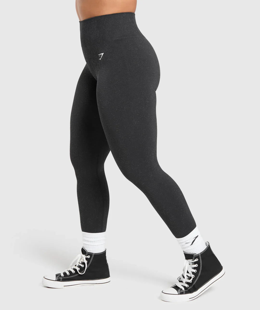 Adapt Fleck Seamless Leggings Mineral/Black