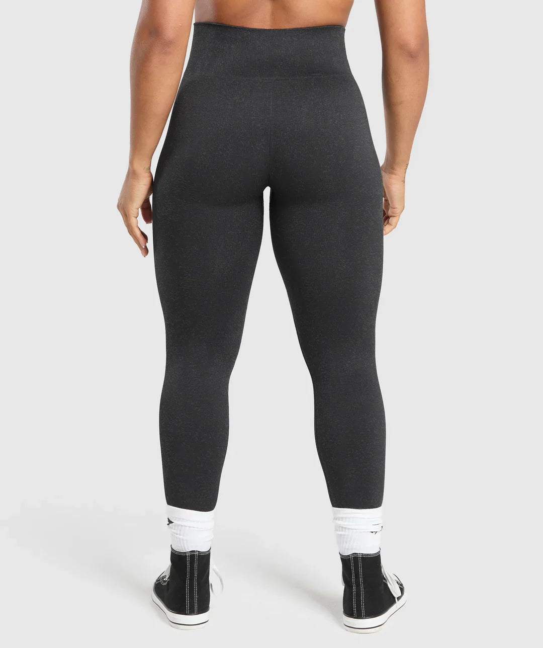 Adapt Fleck Seamless Leggings Mineral/Black