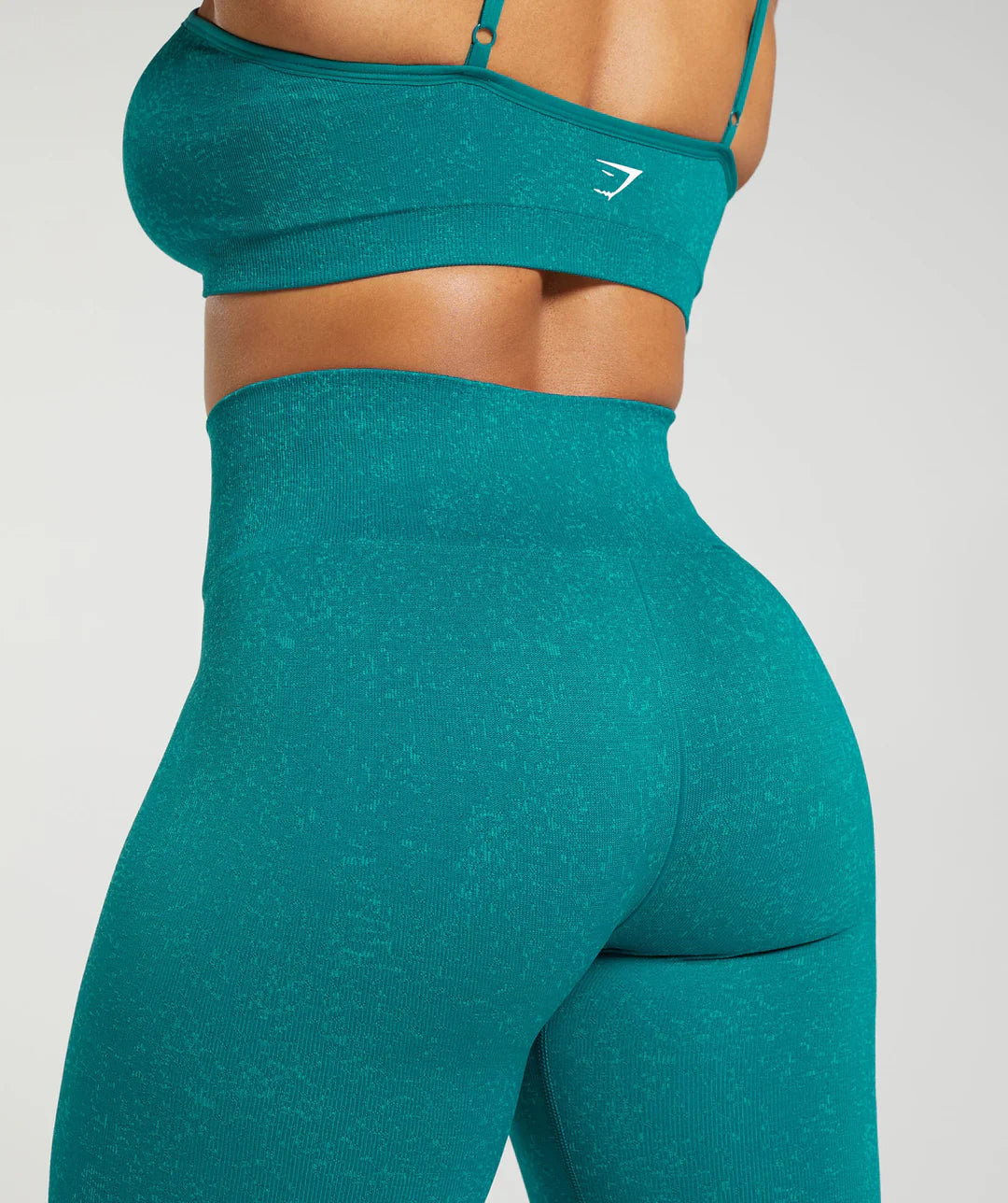 Adapt Fleck Seamless Leggings Ocean Teal/Artificial Teal