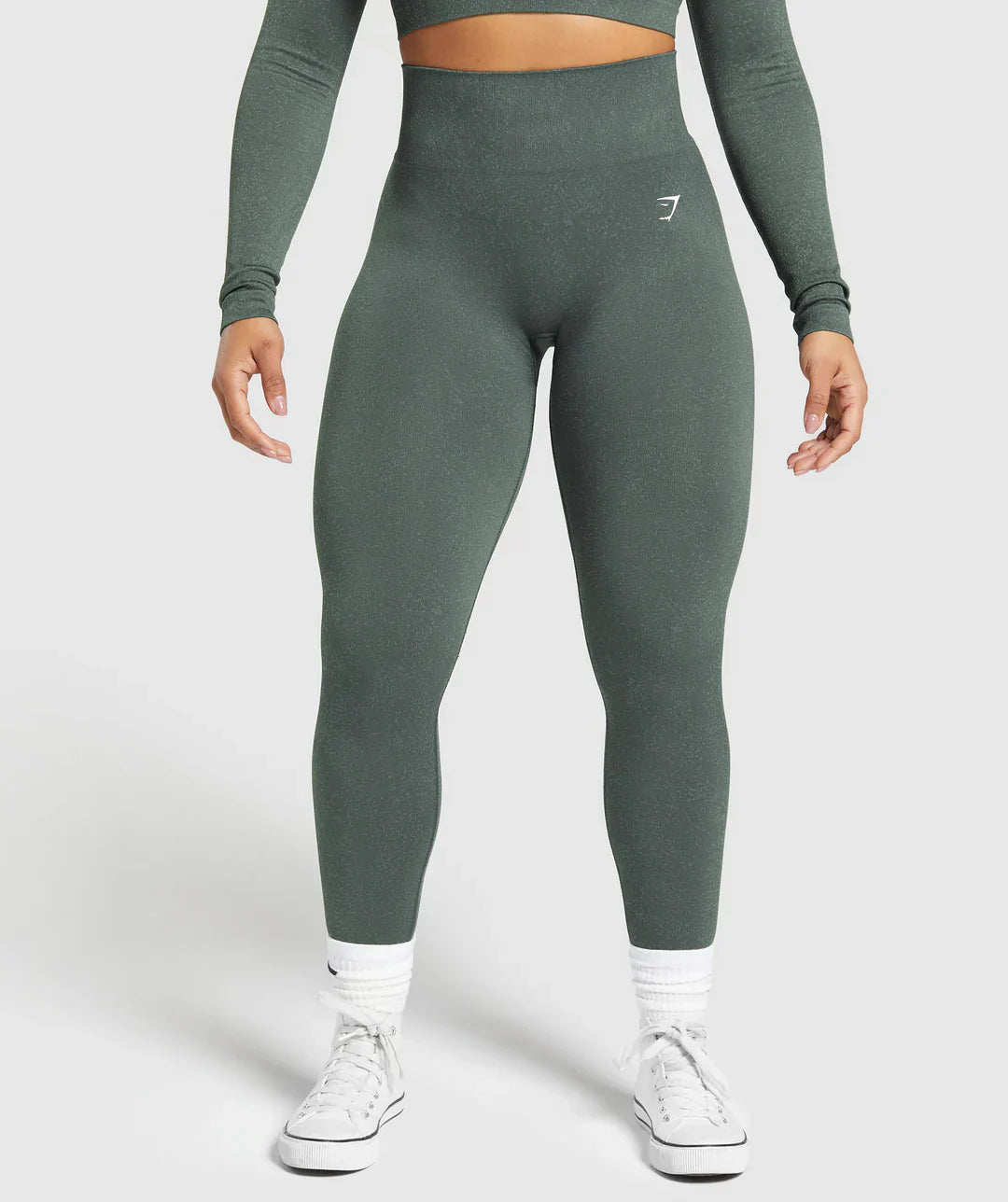 Adapt Fleck Seamless Leggings Slate Teal/Cargo Teal