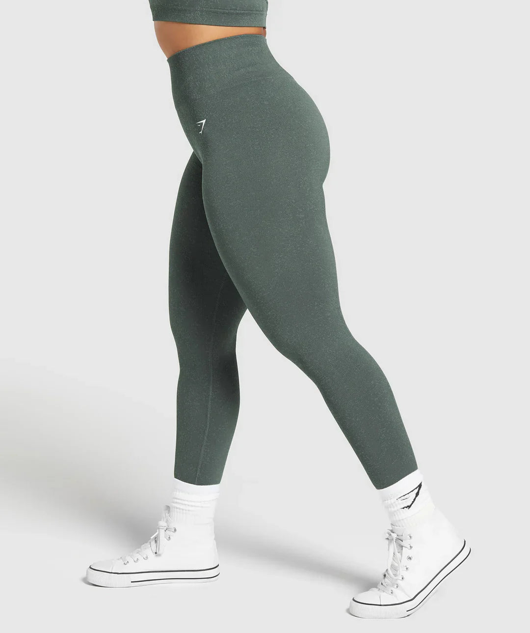 Adapt Fleck Seamless Leggings Slate Teal/Cargo Teal