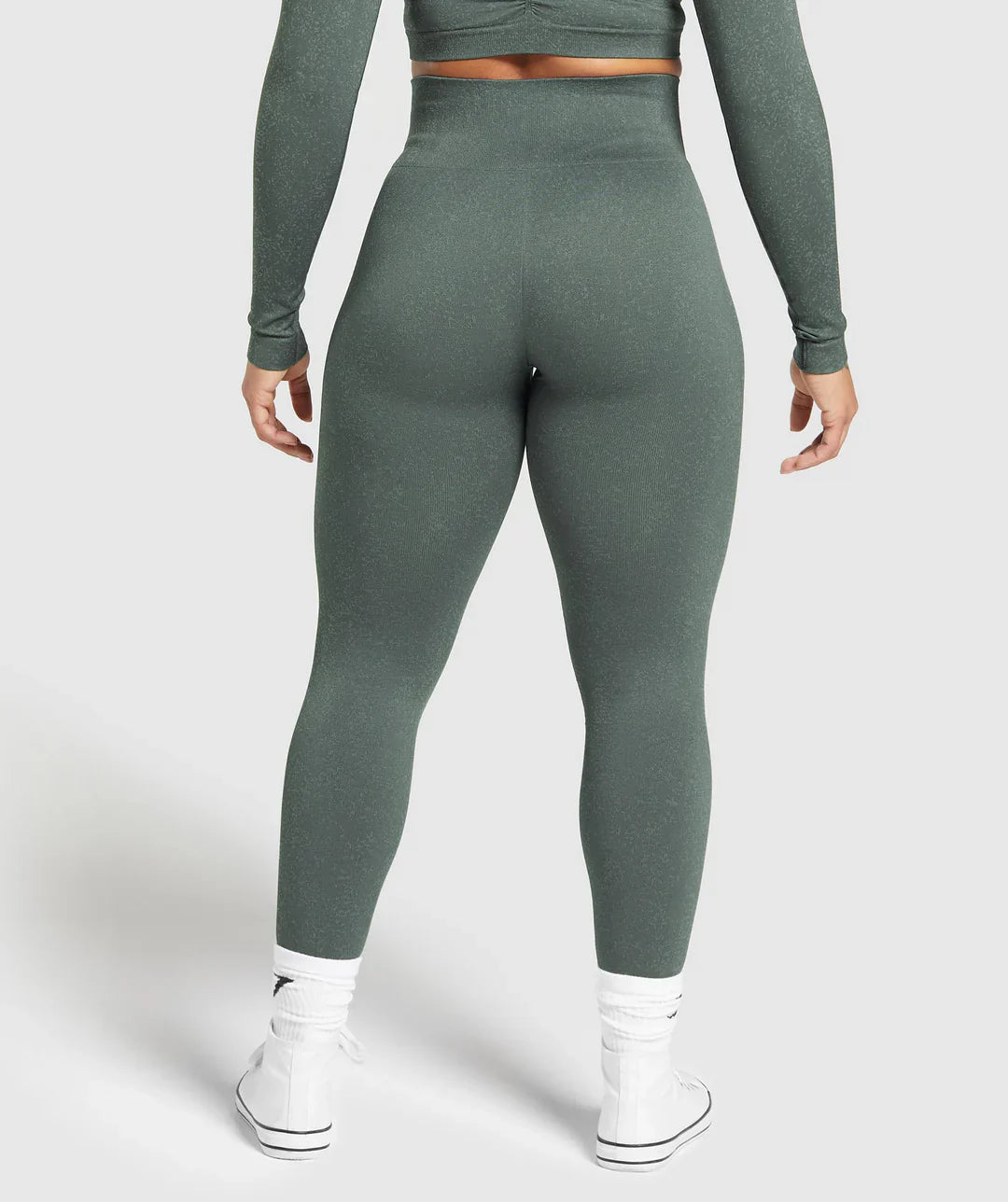 Adapt Fleck Seamless Leggings Slate Teal/Cargo Teal