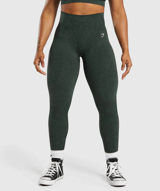 Adapt Fleck Seamless Leggings Victory Green/ Unit Green