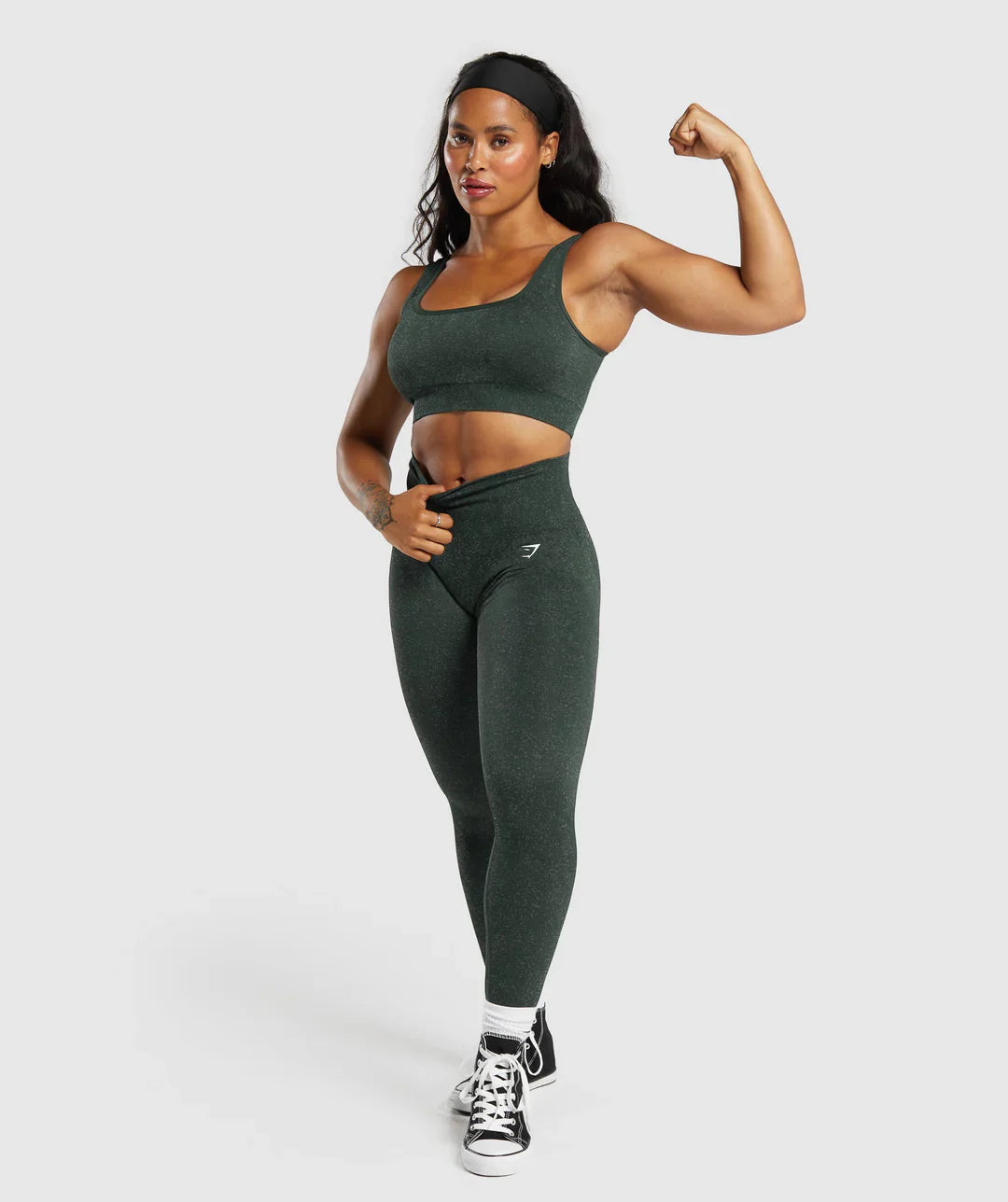 Adapt Fleck Seamless Leggings Victory Green/ Unit Green