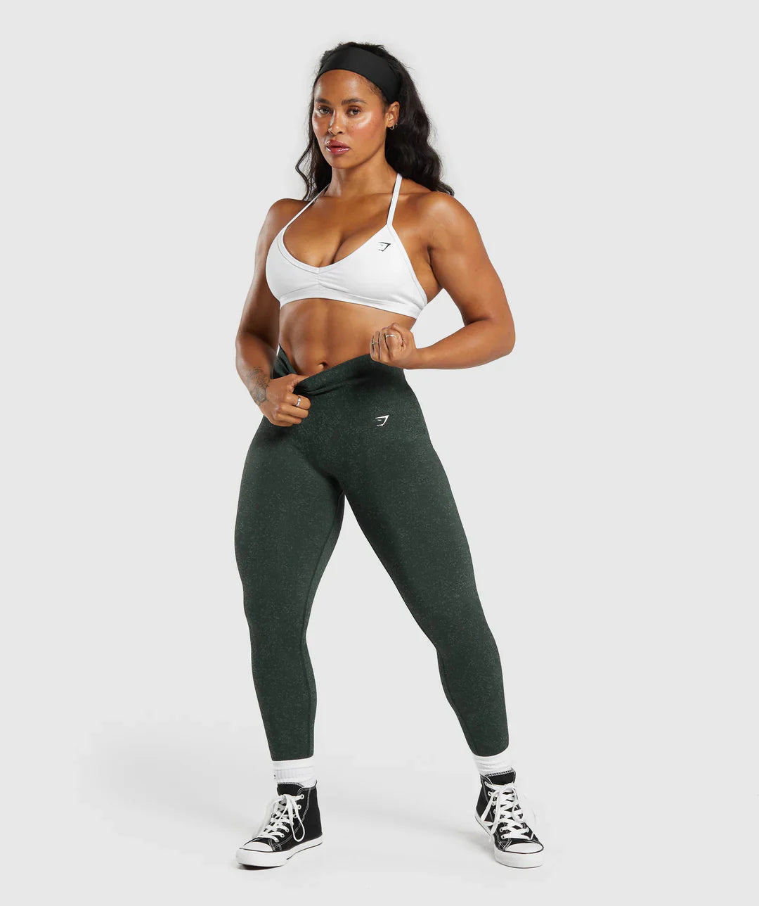 Adapt Fleck Seamless Leggings Victory Green/ Unit Green