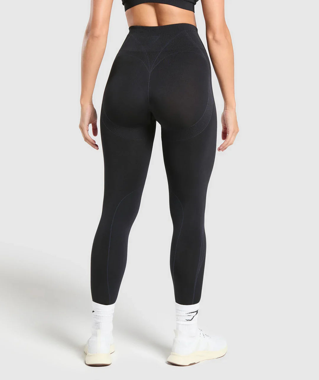 Apex Contrast Leggings Black/Brushed Grey