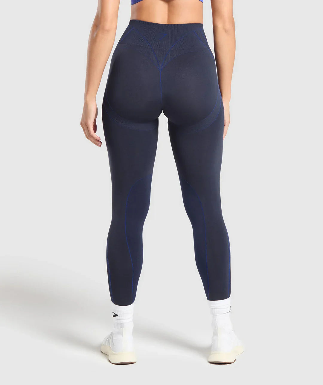 Apex Contrast Leggings Heavy Blue/Force Blue