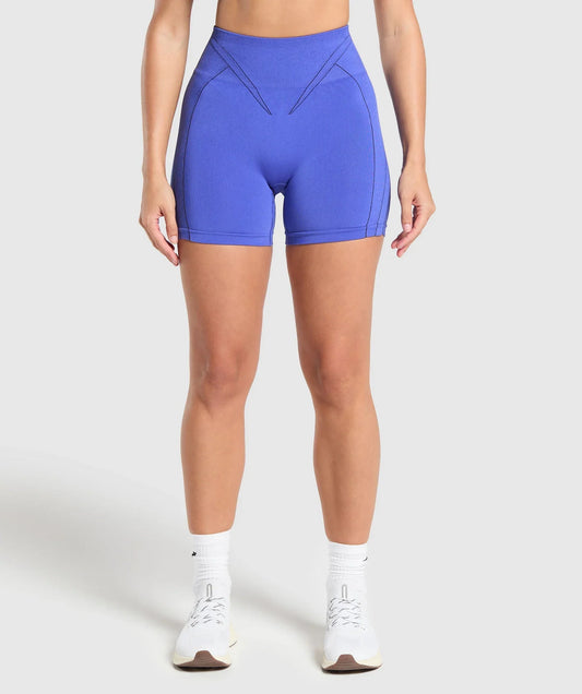 Apex Contrast Shorts - Force Blue/Heavy Blue