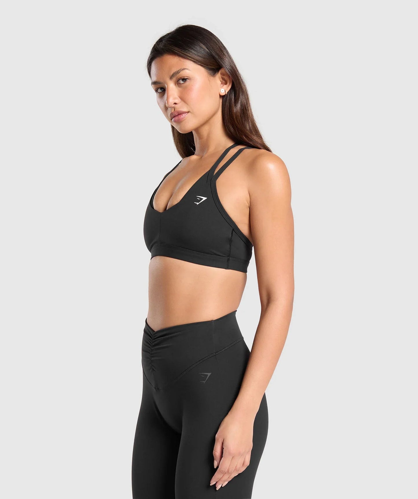 Double Up Sports Bra - Black