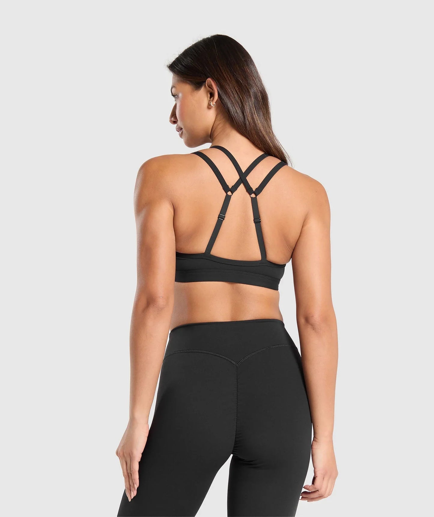 Double Up Sports Bra - Black