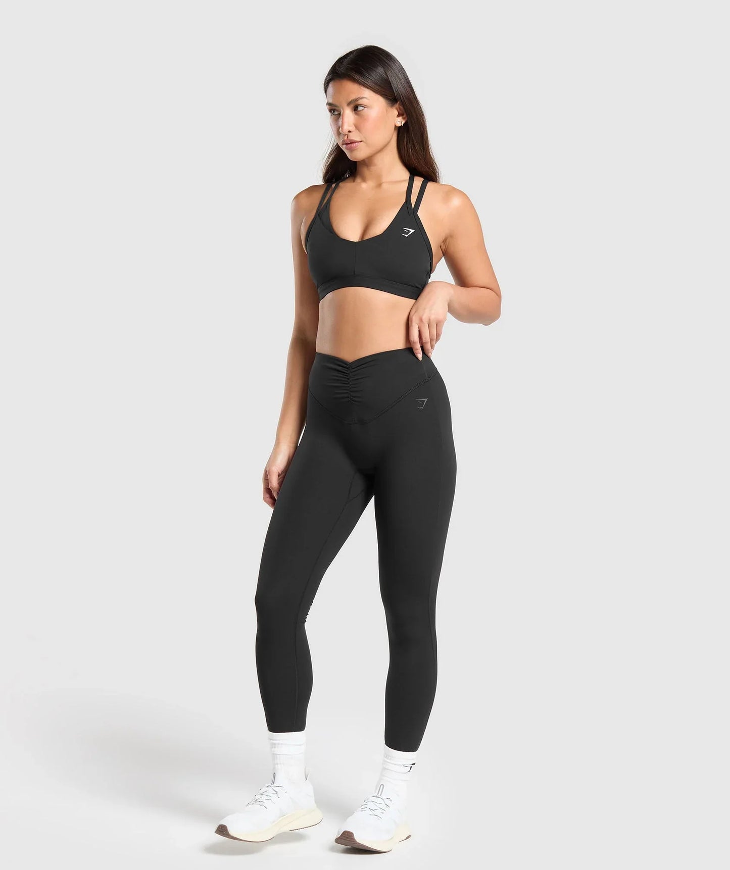 Double Up Sports Bra - Black