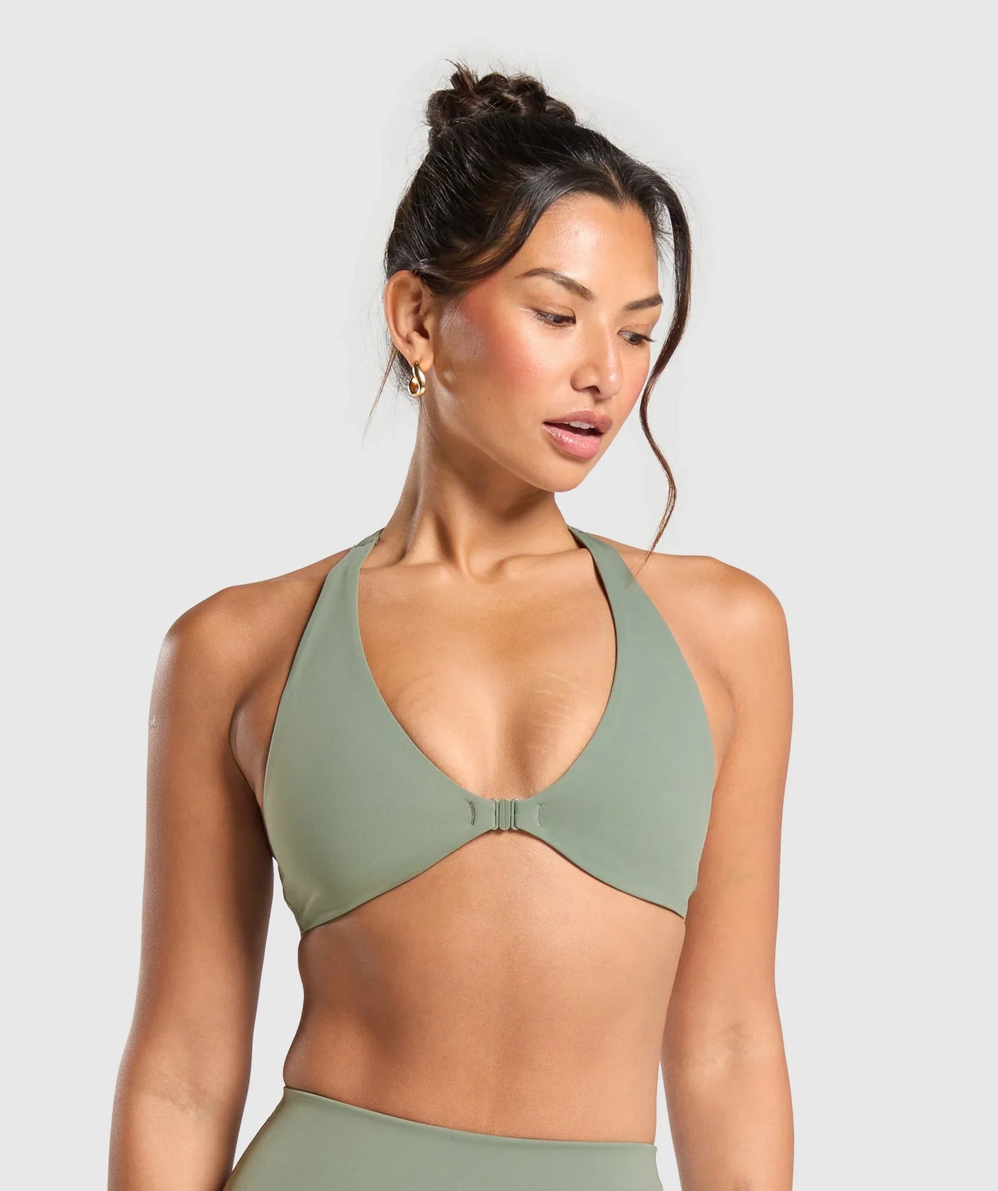 Elevate Sports Bra - Unit Green