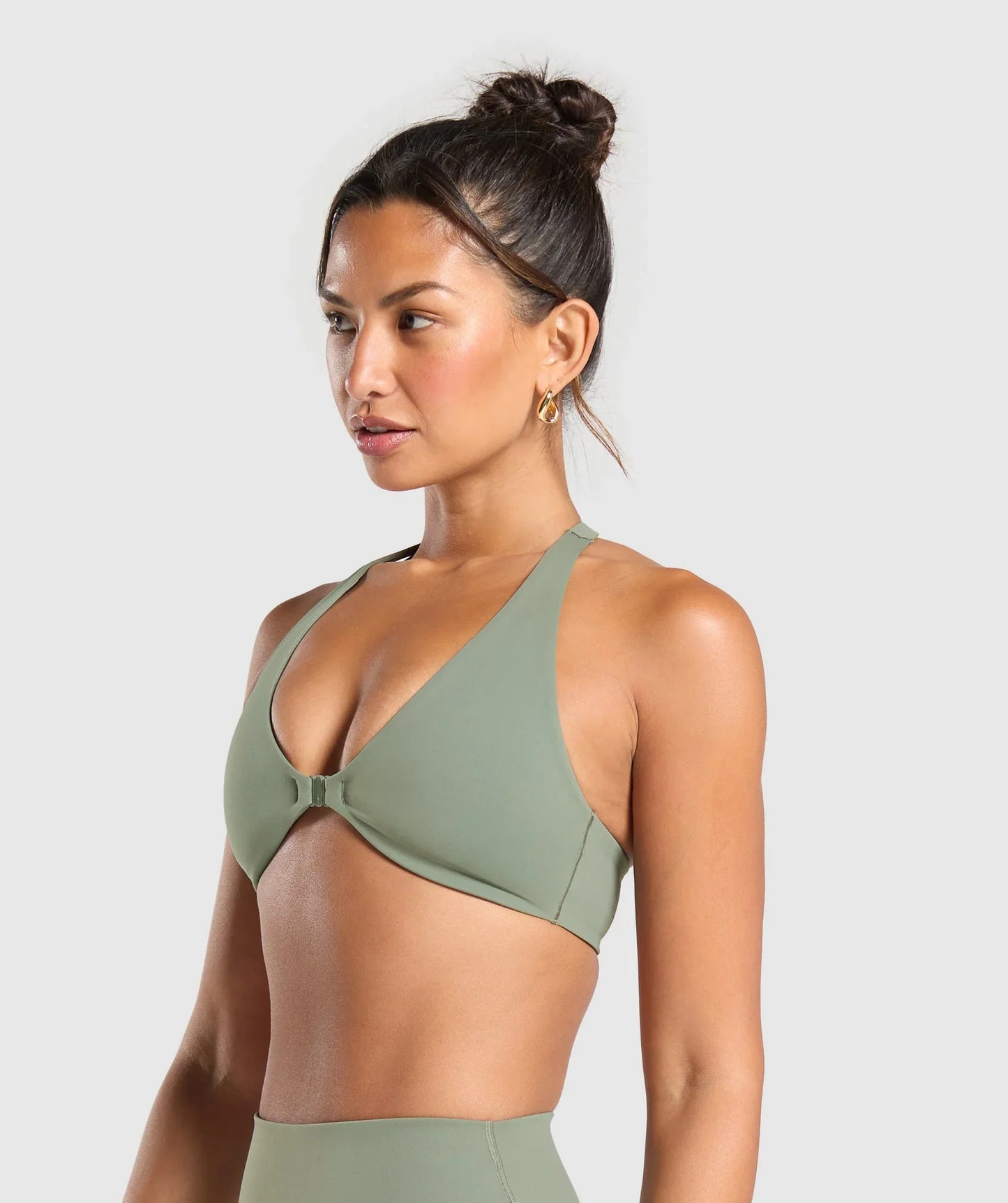 Elevate Sports Bra - Unit Green