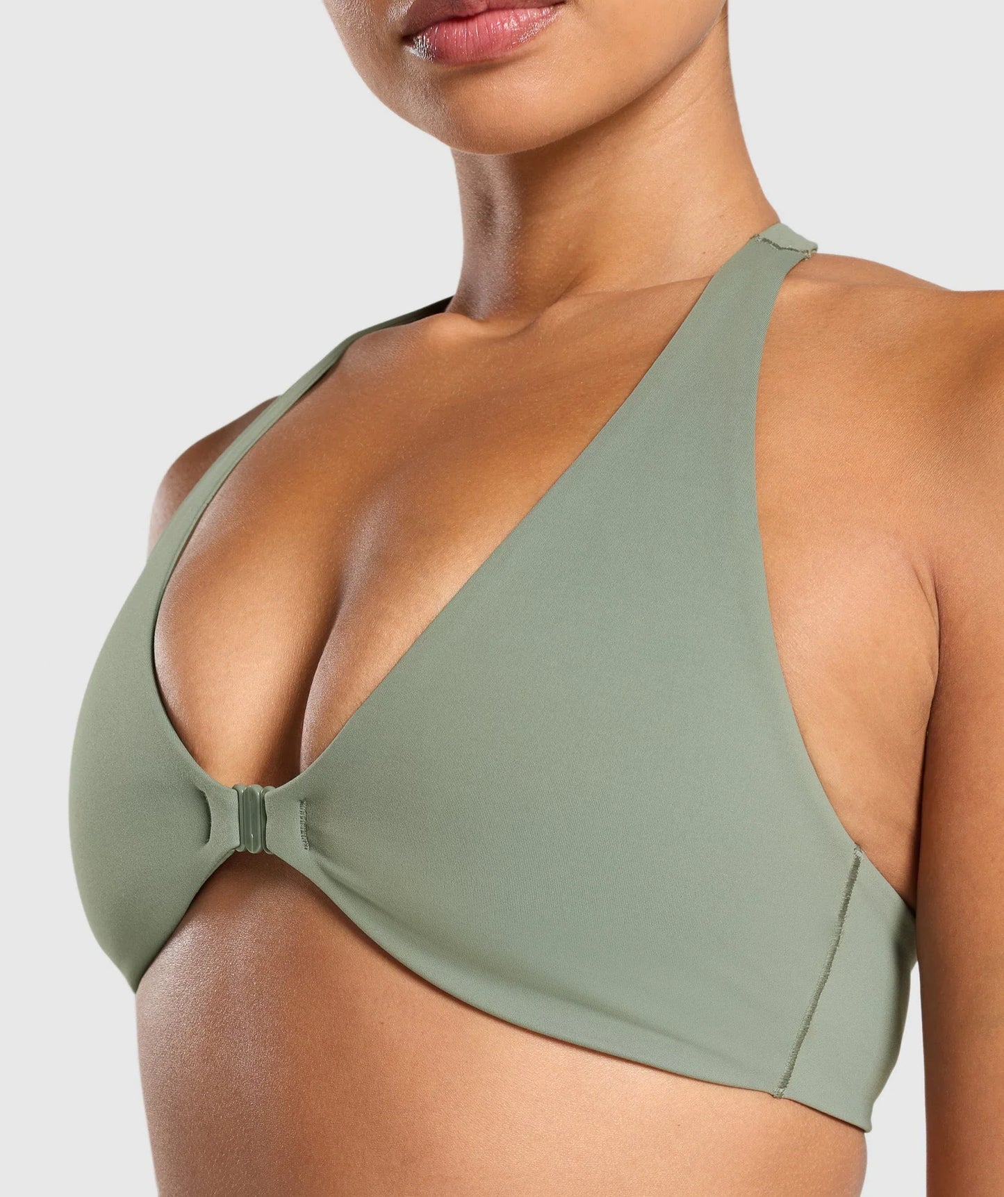 Elevate Tattoo Graphic Sports Bra - Unit Green