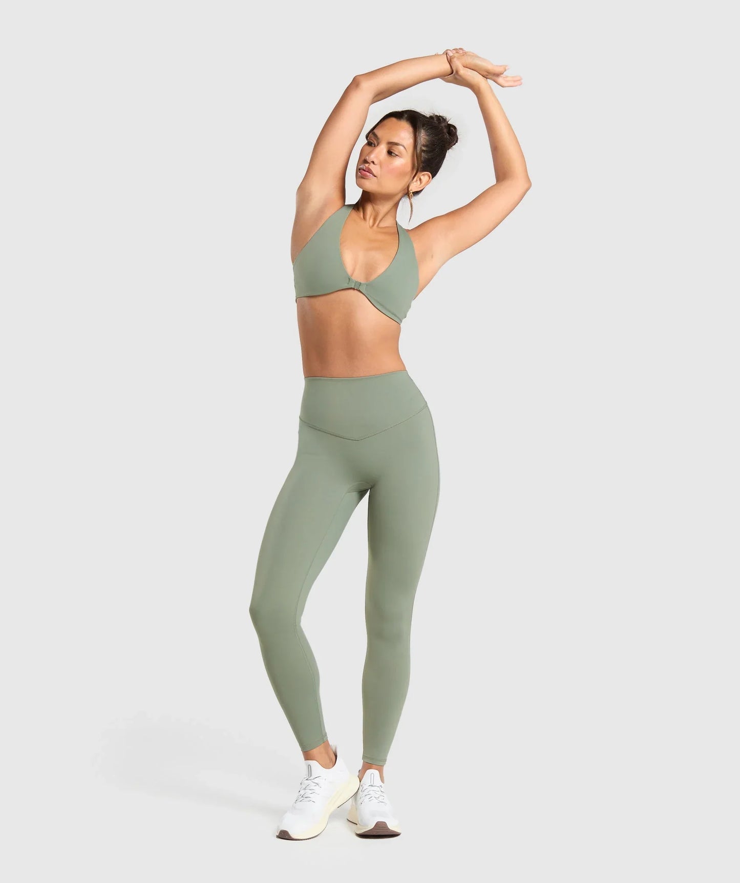 Elevate Sports Bra - Unit Green