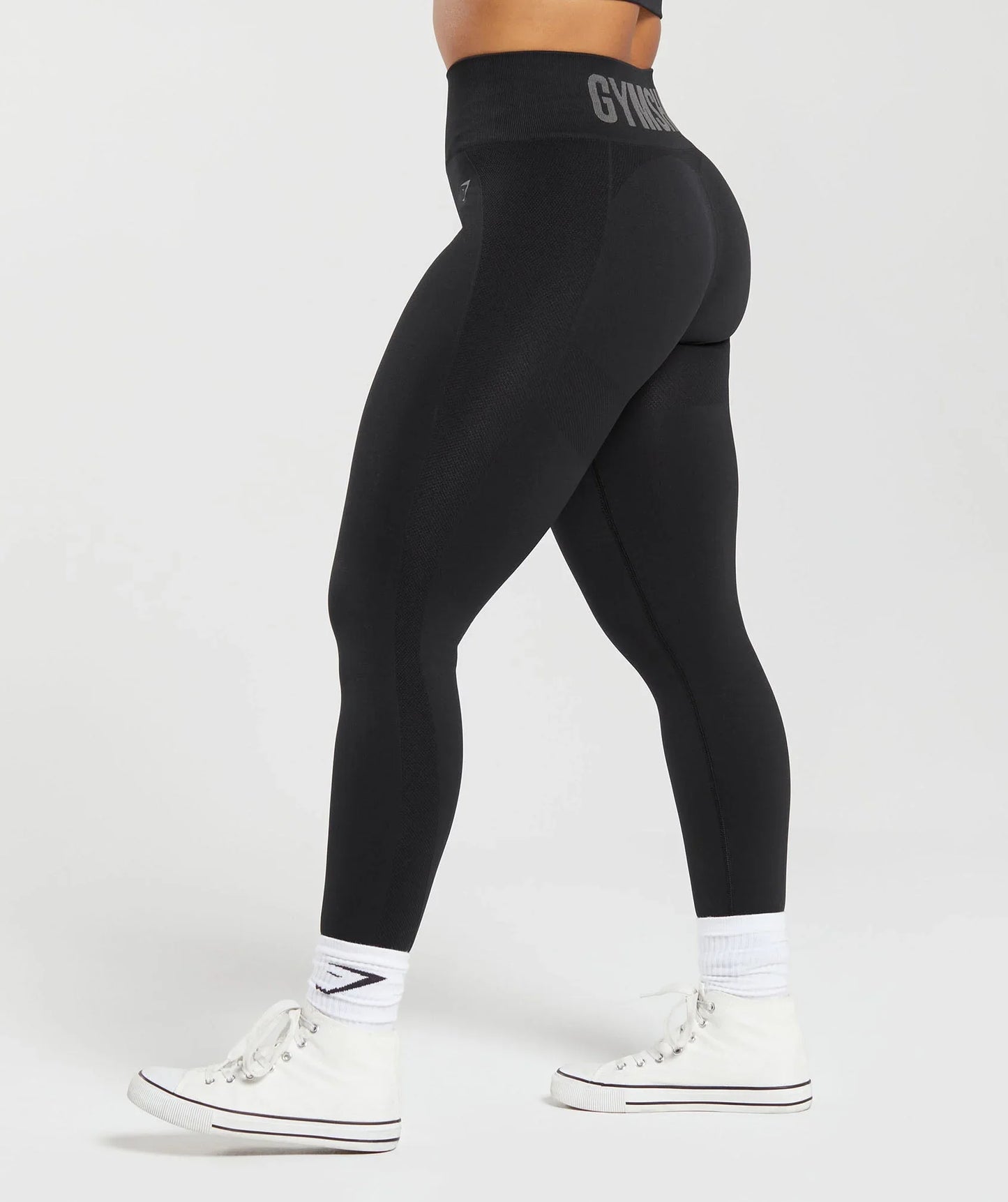 Flex High Waisted Leggings - Black