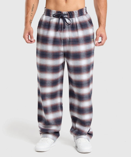 Flannel Pants - Heavy Blue