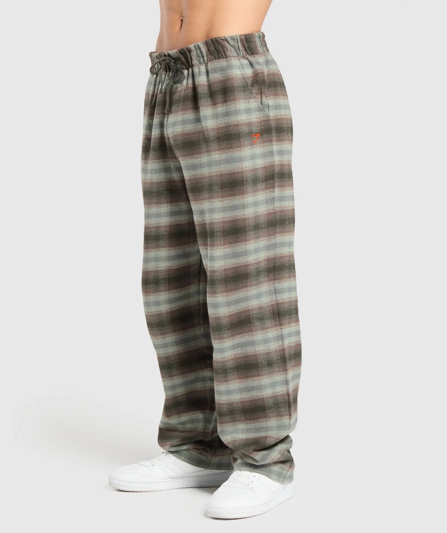 Flannel Pants - Strength Green