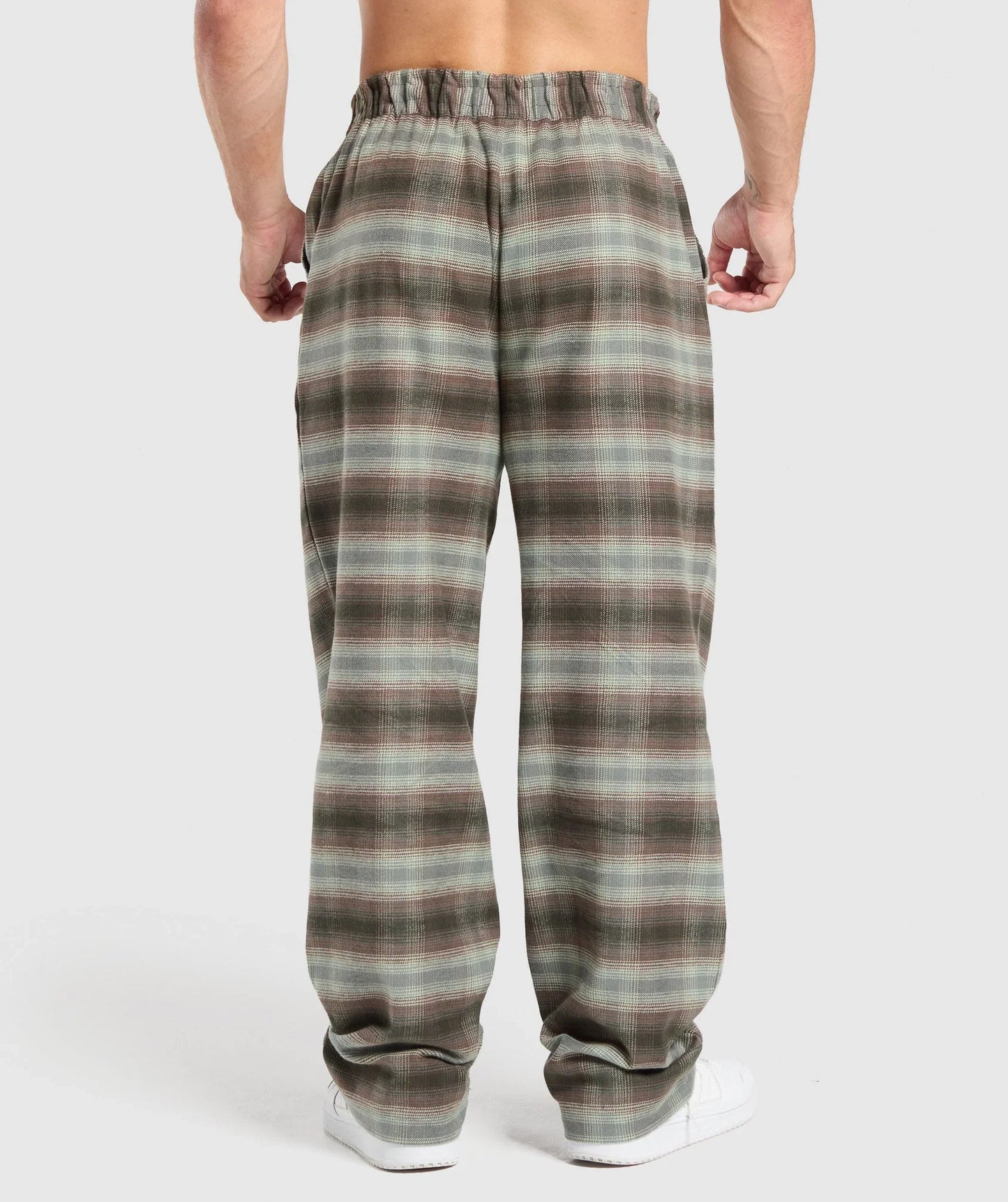 Flannel Pants - Strength Green