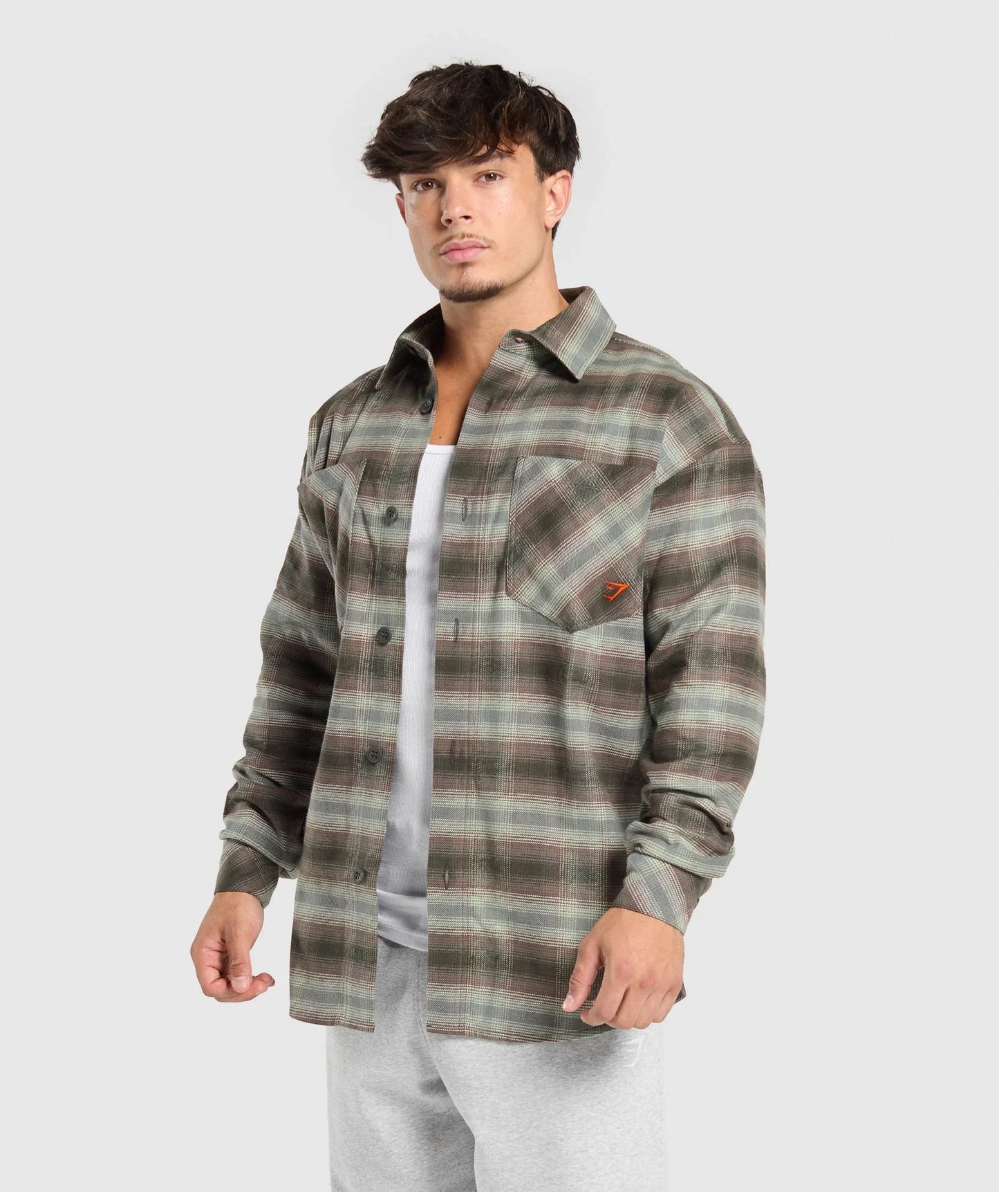 Flannel Shirt - Strength Green