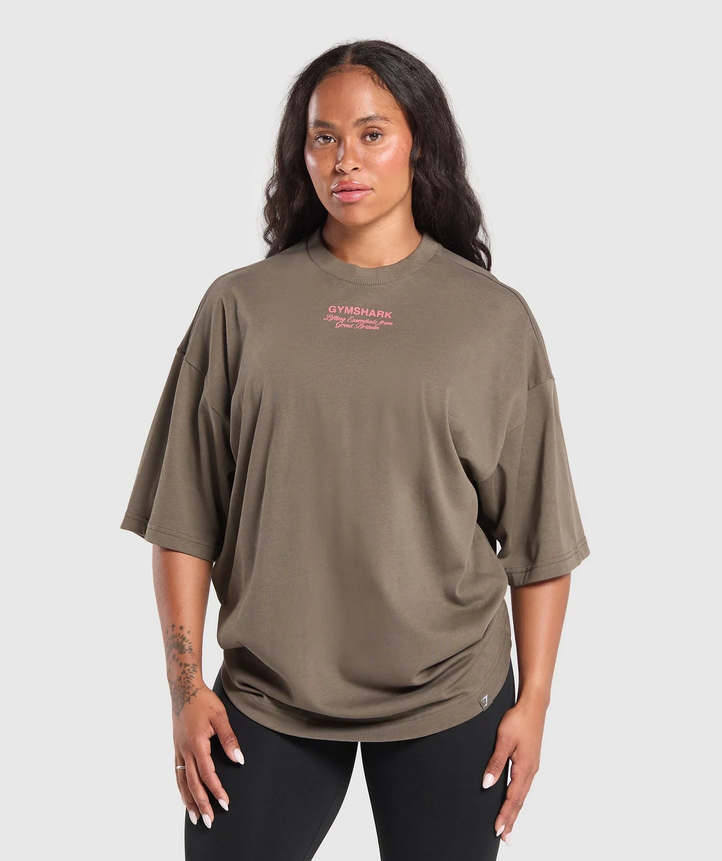 British Iron Heavyweight T-Shirt - Camo Brown