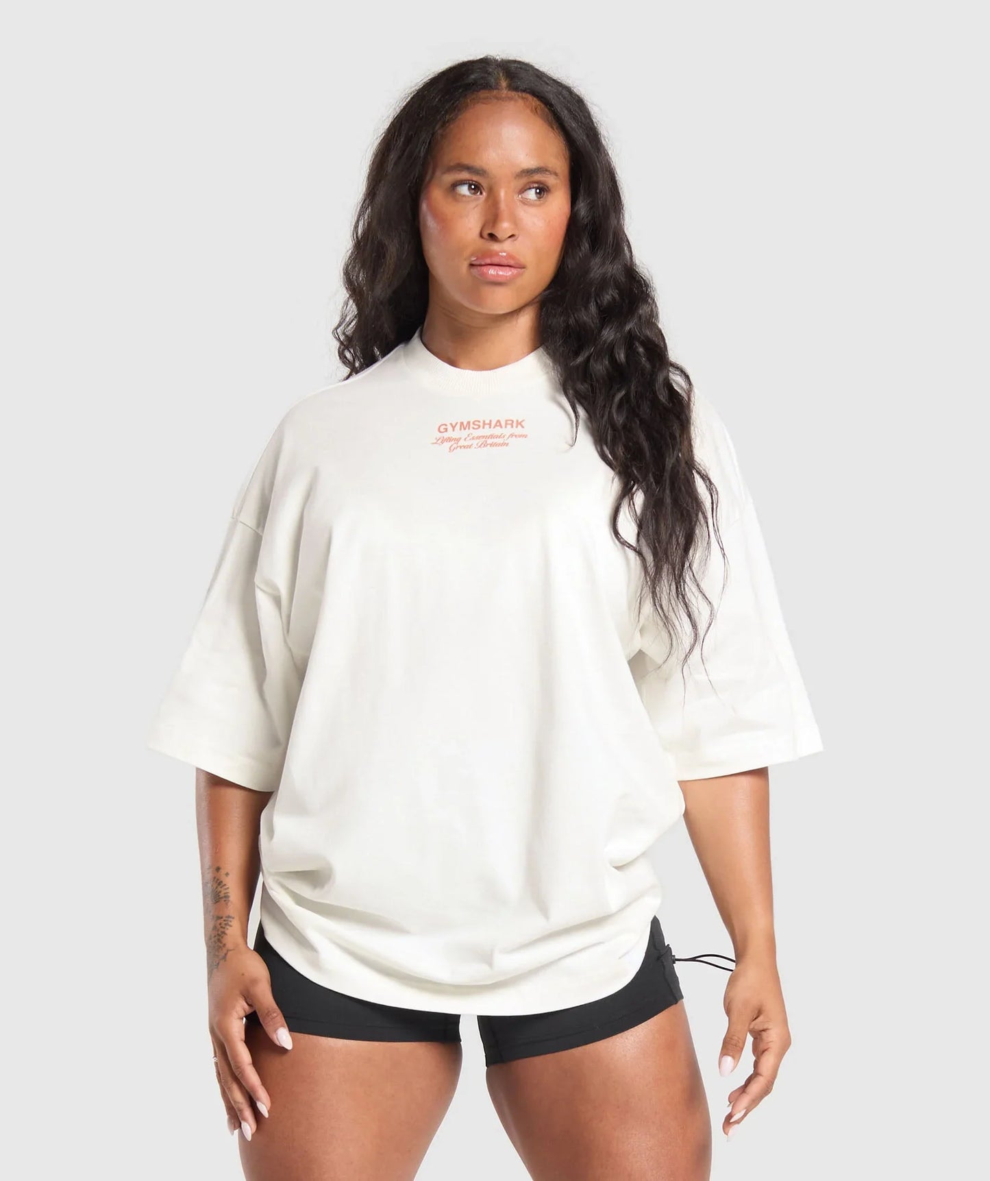 British Iron Heavyweight T-Shirt - Soft White