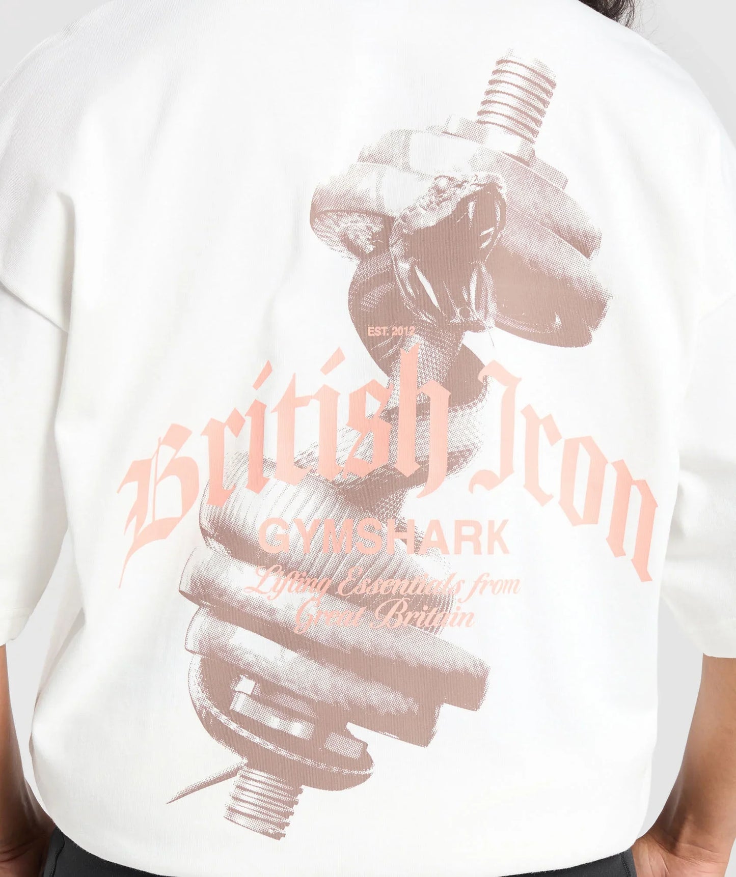 British Iron Heavyweight T-Shirt - Soft White