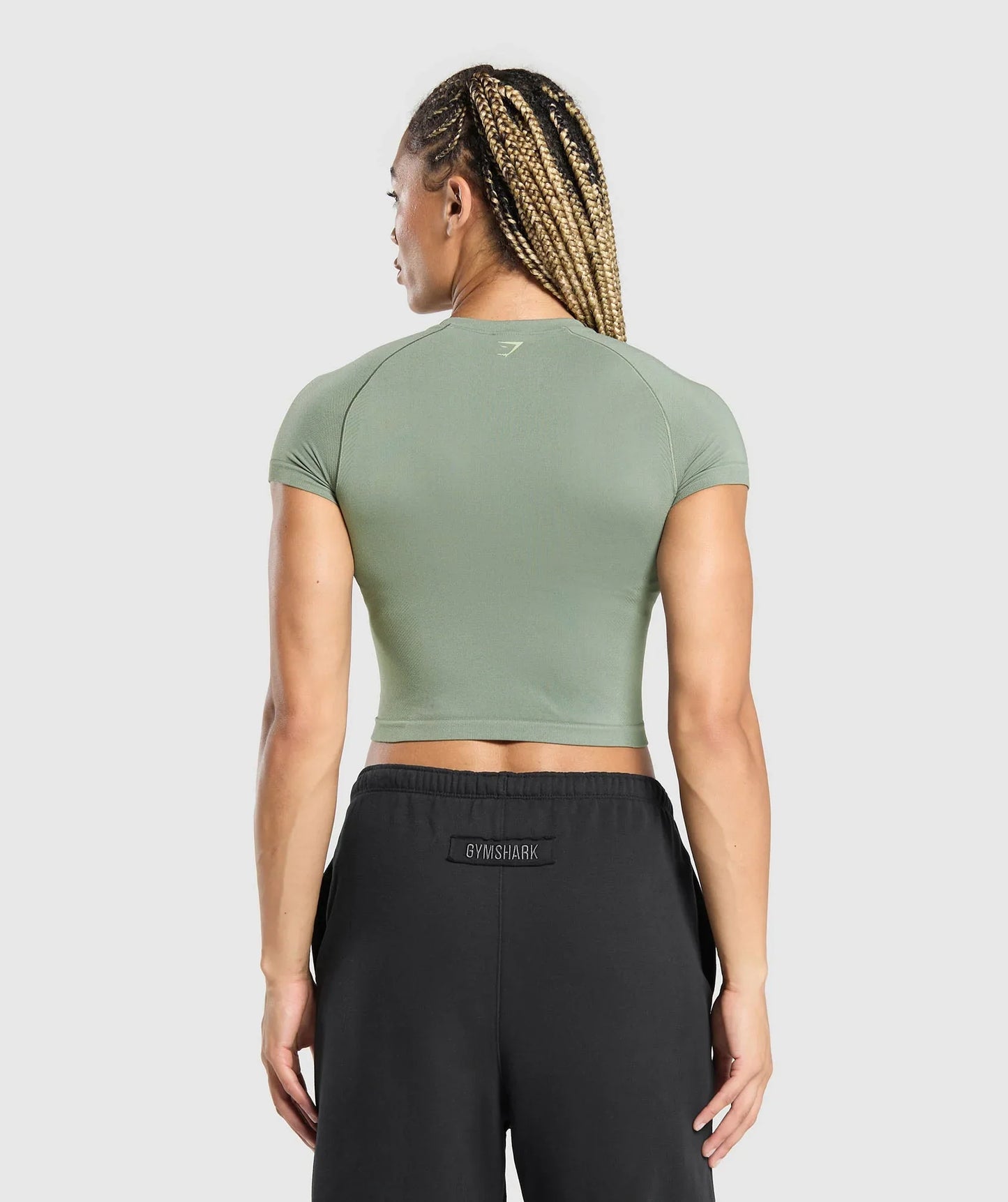 Off Duty Seamless Baby Tee - Unit Green