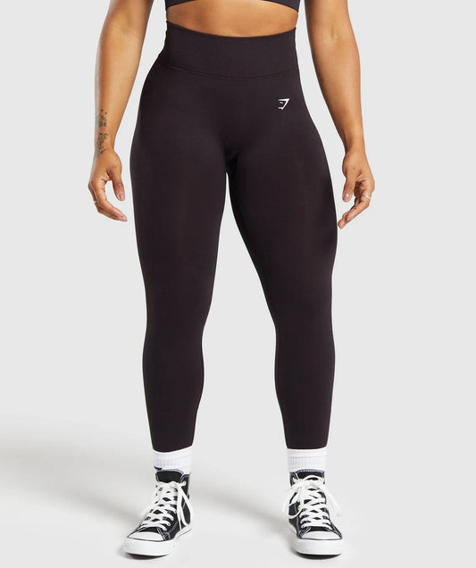 Lift Contour Seamless Leggings - Depth Purple/Black Marl