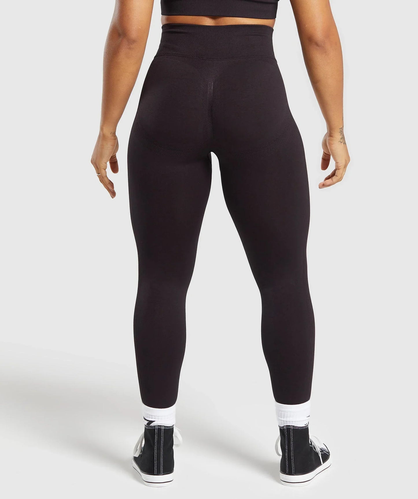 Lift Contour Seamless Leggings - Depth Purple/Black Marl