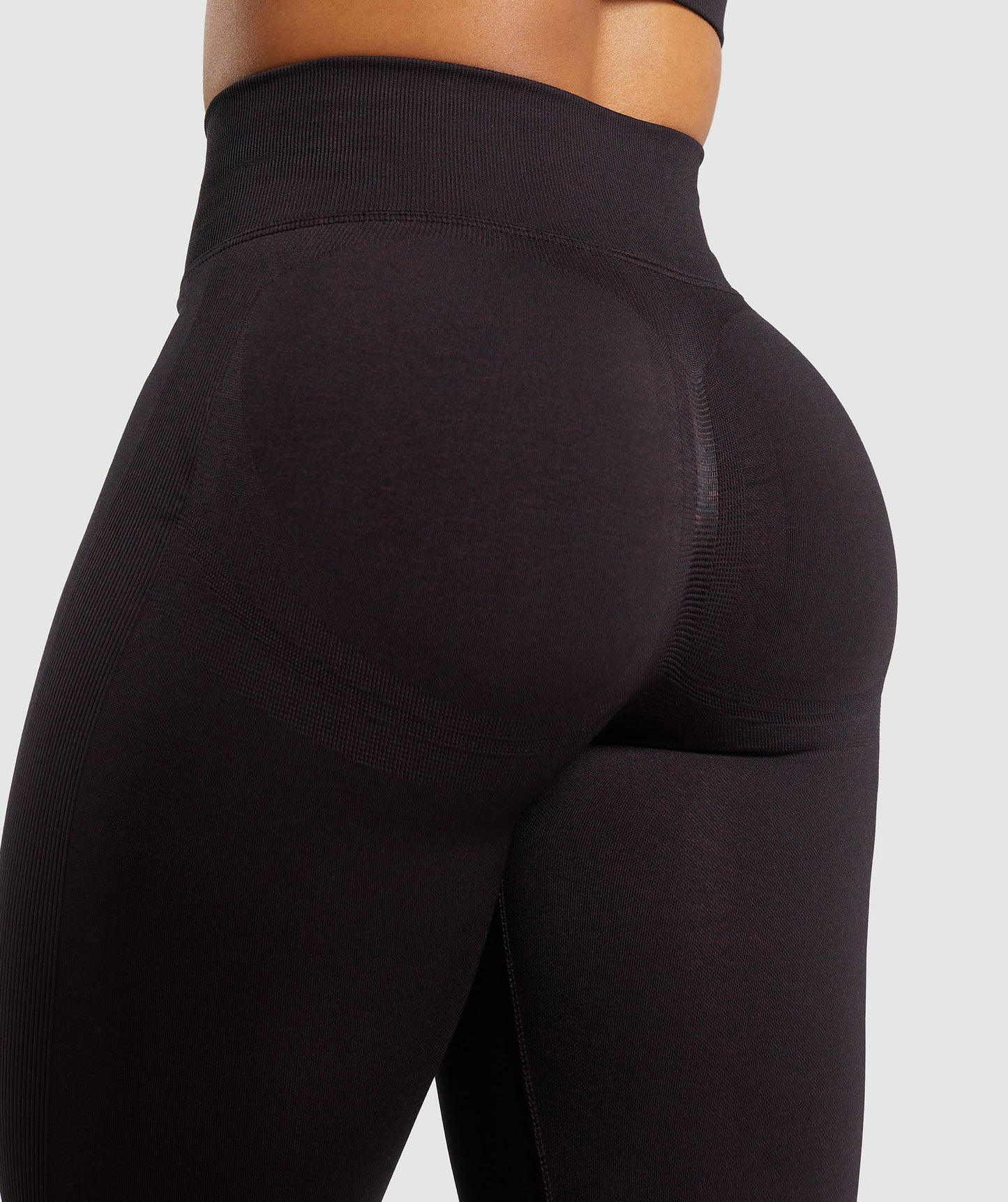 Lift Contour Seamless Leggings - Depth Purple/Black Marl