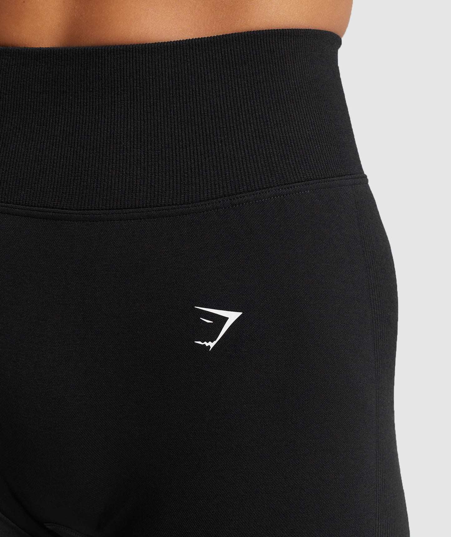 Lift Contour Seamless Shorts - Black/Black Marl