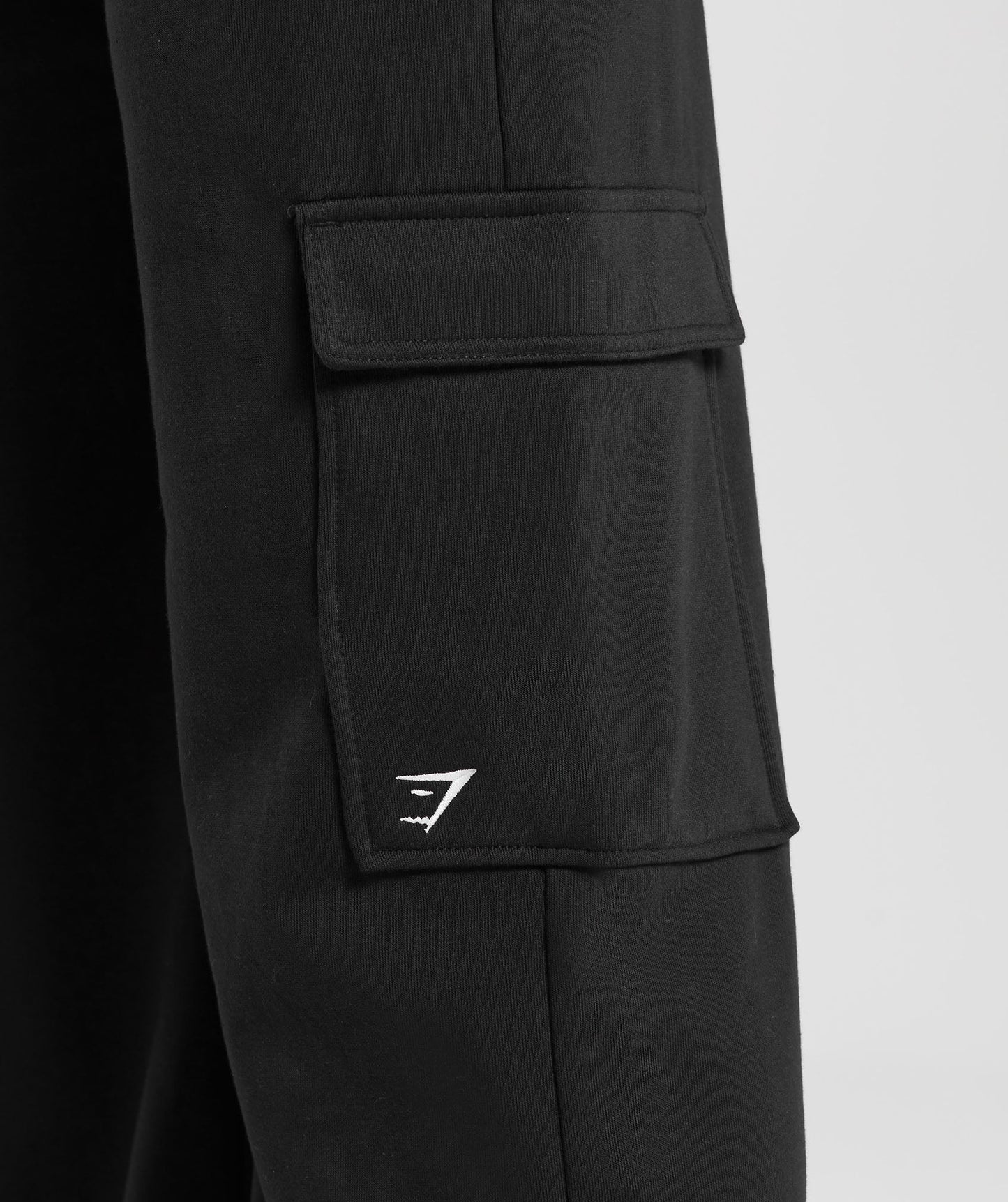 Fleece Cargo Pants - Black