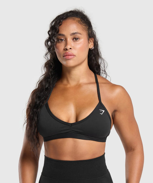 Minimal Sports Bra - White