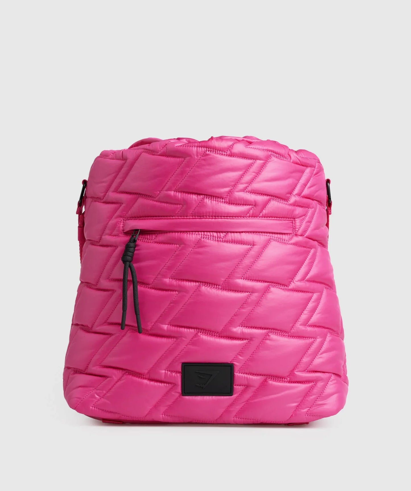 Quilted Yoga Tote - Bold Magenta