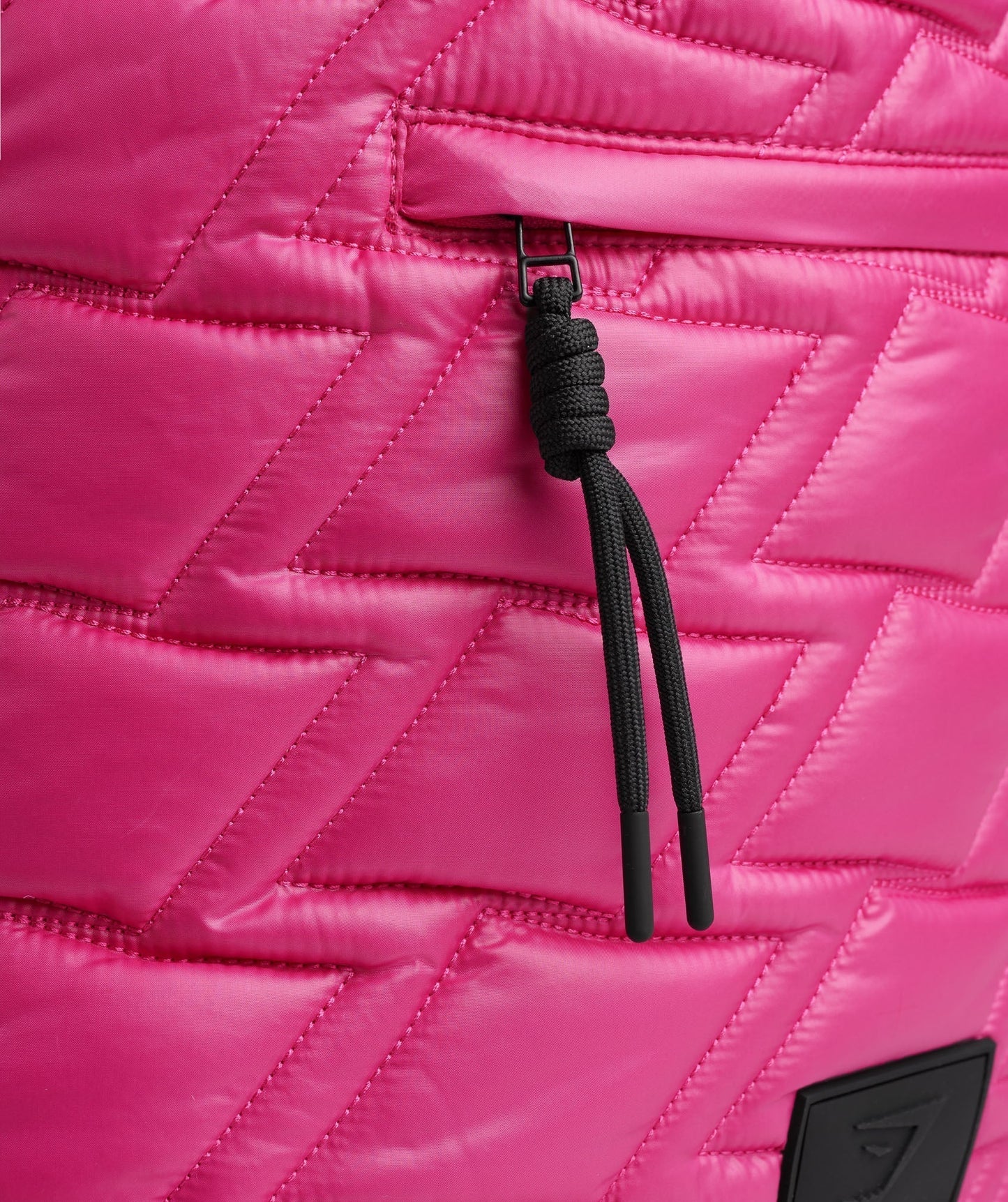 Quilted Yoga Tote - Bold Magenta