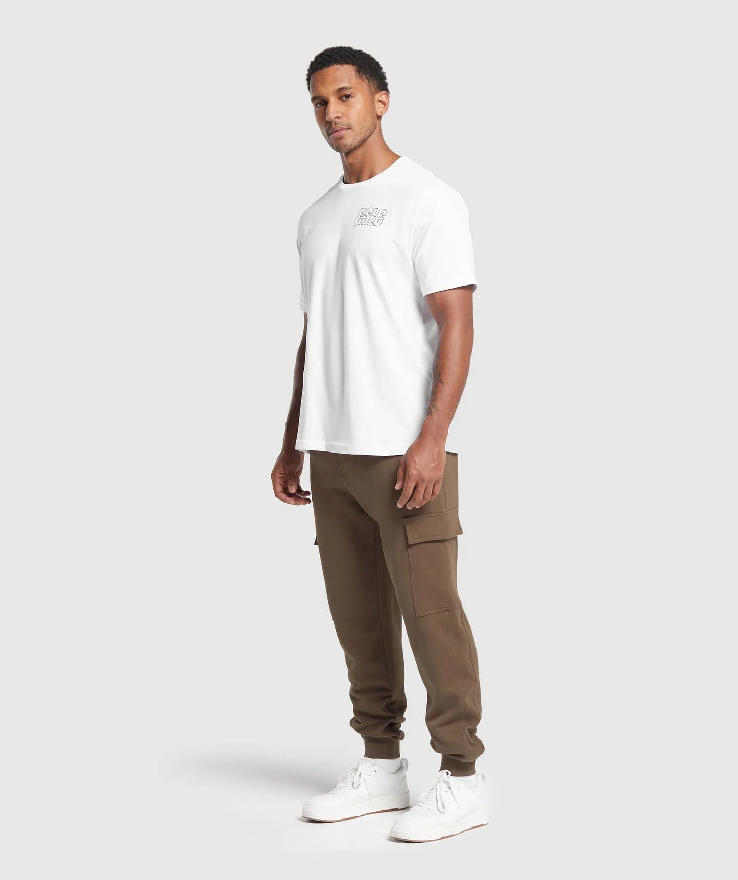 Rest Day Essentials Cargo Joggers - Penny Brown