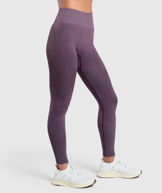 Sport Seamless Leggings Magenta Purple/Dolly Pink