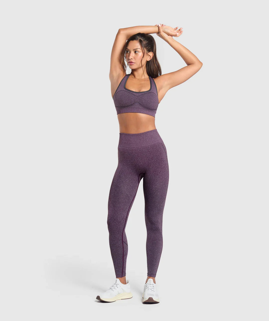 Sport Seamless Leggings Magenta Purple/Dolly Pink