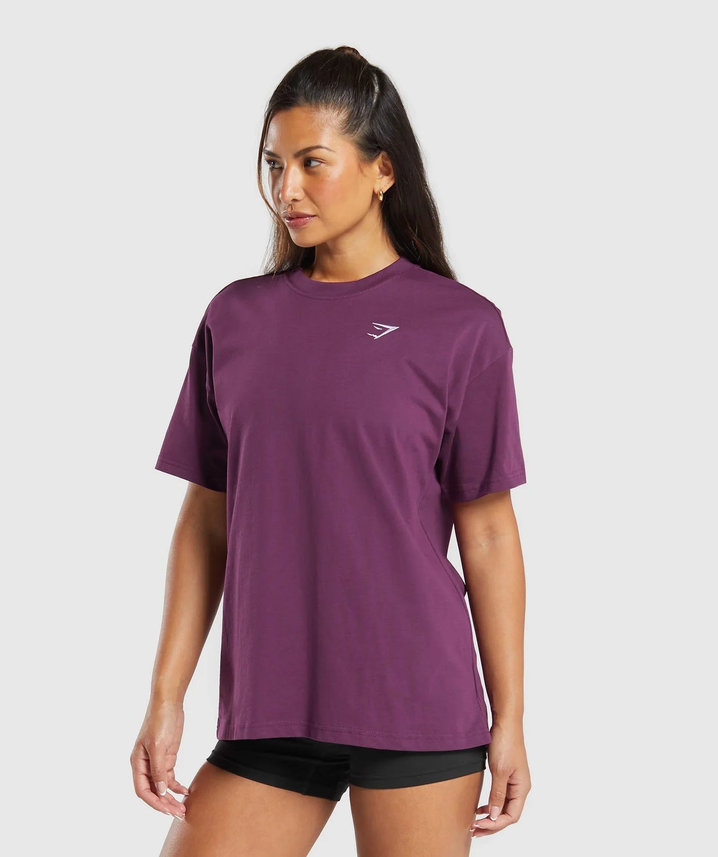 Training Oversized T-Shirt - Magenta Purple