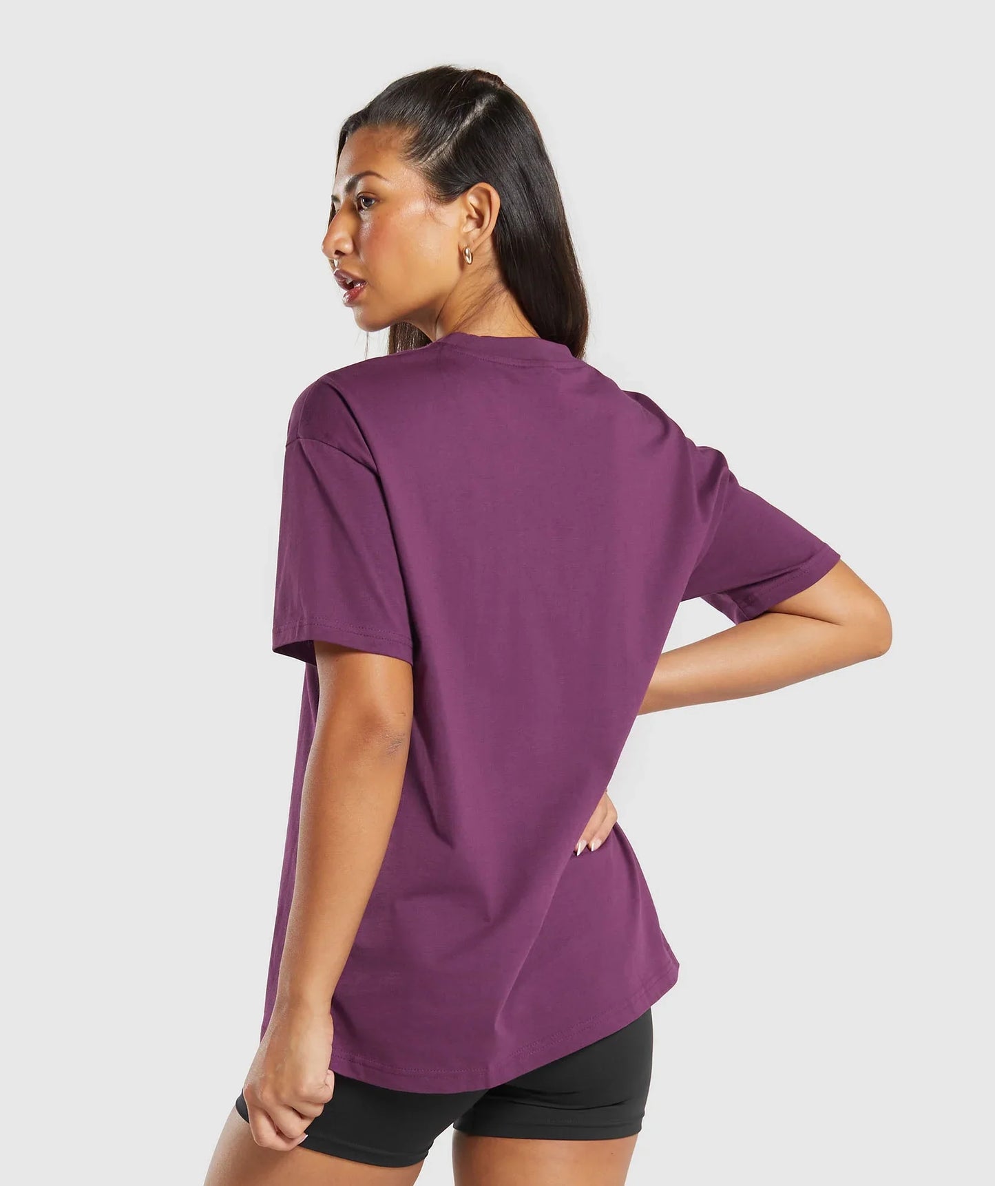 Training Oversized T-Shirt - Magenta Purple