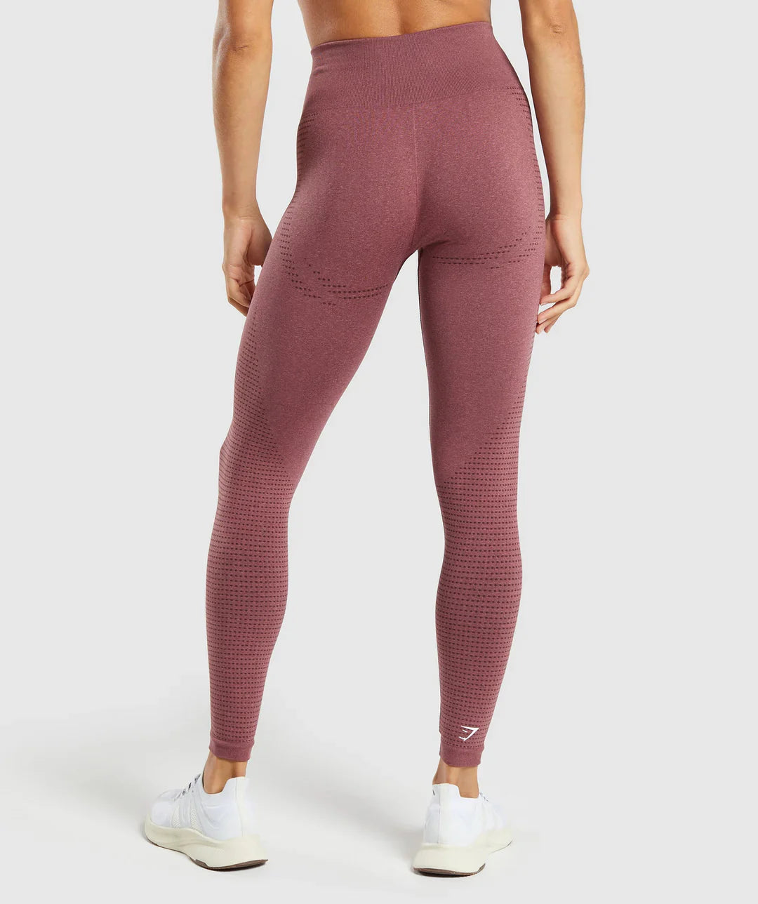 Vital Seamless Leggings Burgundy Pink /Marl